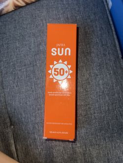 Jafra SPF 50+ body protector sunscreen