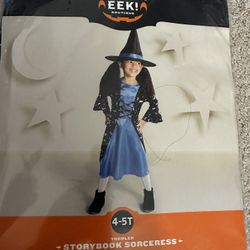Toddler Sorceress Halloween Costume.