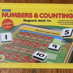 Lakeshore Numbers & Counting Magnetic Math Tin