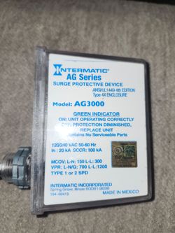 Intermatic AG3000 Surge Protective Device