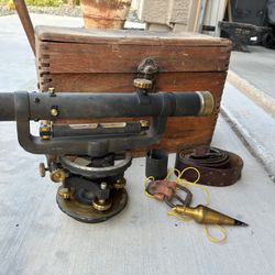 $350 OBO David White Co. Surveying Engineers Transit Milwaukee