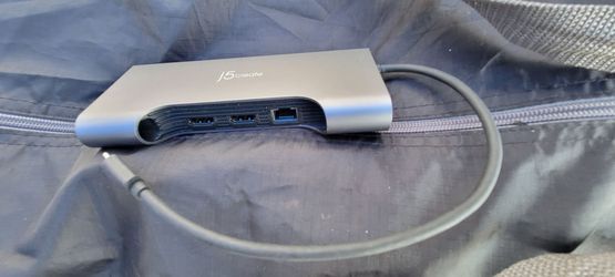 J5 create C-cable to 4k60 hdmi, 5gbps, card reader, lan, 13in1