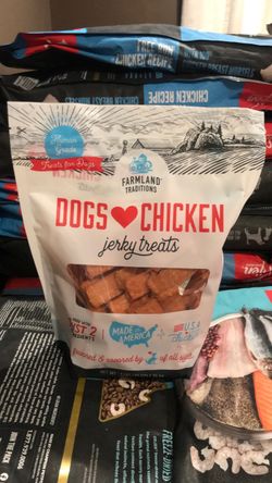 Farmland Dogs Chicken Jerky Treats 3 lbs