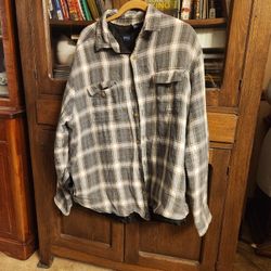 Flannel Printed Jacket