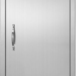 17” x 24” Stainless Steel BBQ Access Door – Flush Mount Outdoor Kitchen Cabinet Door with Handle