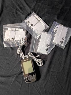 AUVON TENS Unit Muscle Stimulator with Electrode Pads