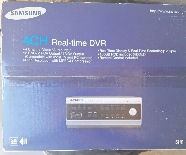 Samsung 4 Channel Security DVR