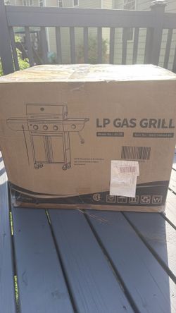 Brand New 3-Burner Propane Gas Grill (Sealed Box)