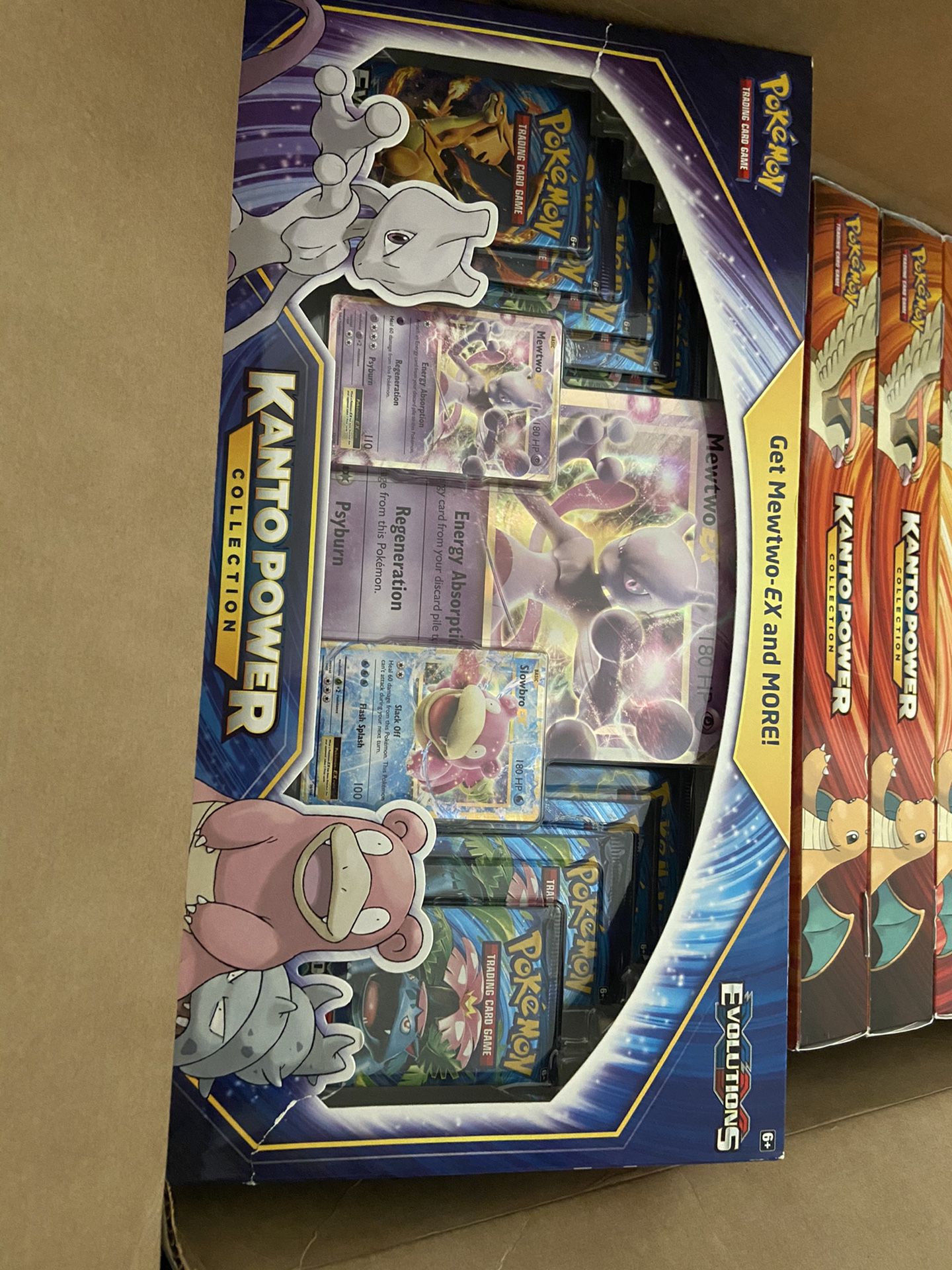 Pokemon Kanto Power Collection Box Set Dragonite & Mewtwo XY Evolutions 🔥