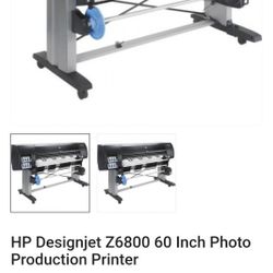 HP Designjet Z6800 60" Printer