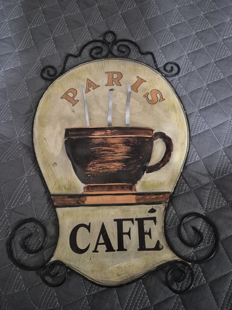 Medal Coffee Sign 