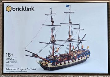 LEGO 910059 Privateer Frigate Fortuna bricklink New! Available!!!