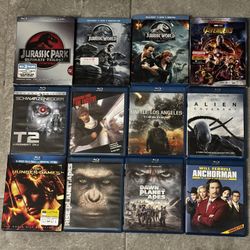 Blu Ray & DVD Bundle 