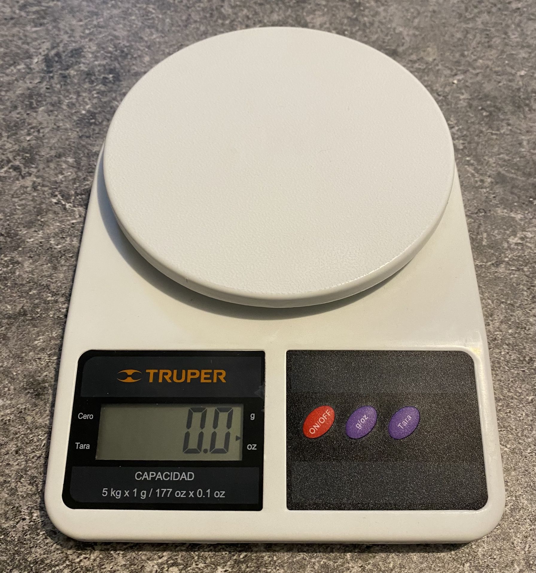 Truper BASE-5EP 5 kg digital kitchen scale, New in box !