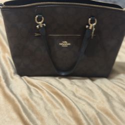 Small Brown Coach Purse 