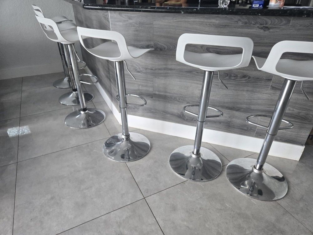 BAR STOOLS ADJUSTABLE 6
