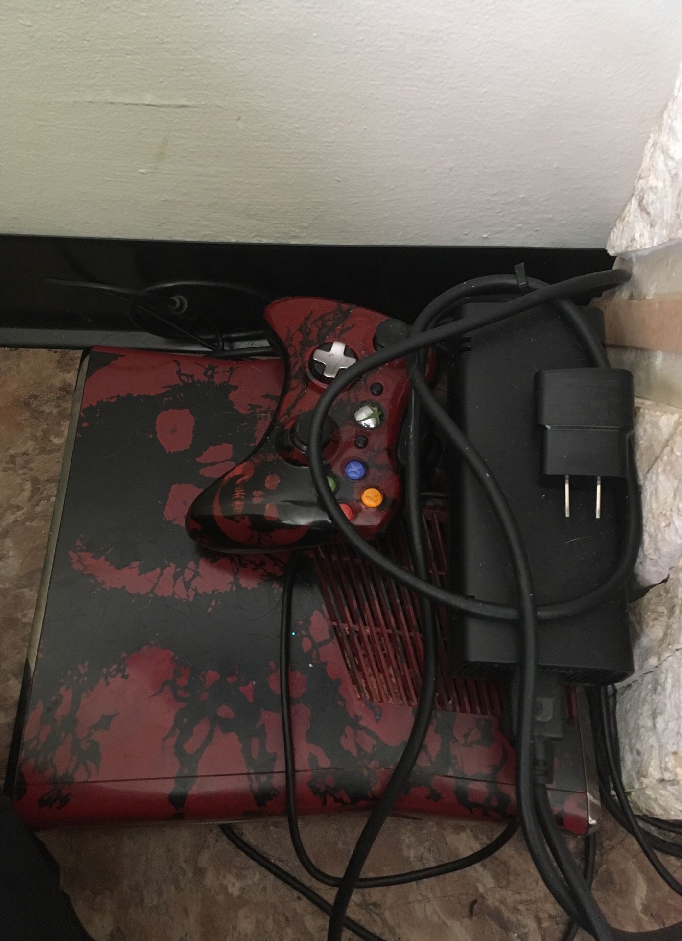 Xbox 360 comes with controller and wires needed $150
