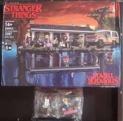 Stranger things upside down building block set..