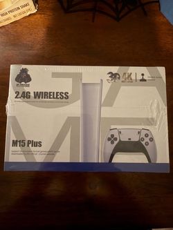 Sealed M15 Plus 2.4G Wireless Retro Game Console