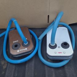 (2) Achellis foot operated bellows w/ tubing