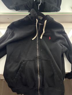 Polo Black Zip Up