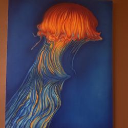 JELLYFISH, AIRBRUSH, PAINTING