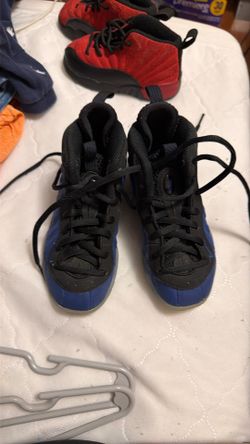 Nike Air Foamposite One "Deep Royal" Preschool Kids' Shoe