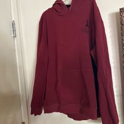 Jeffree Star Cosmetics Burgundy Pullover Hoodie
