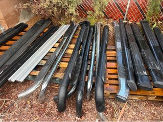Truck SUV side bars steps 11 pairs nerf bars