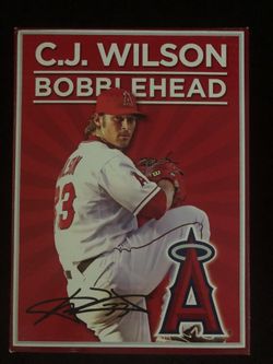 C.J. Wilson Angels Bobblehead