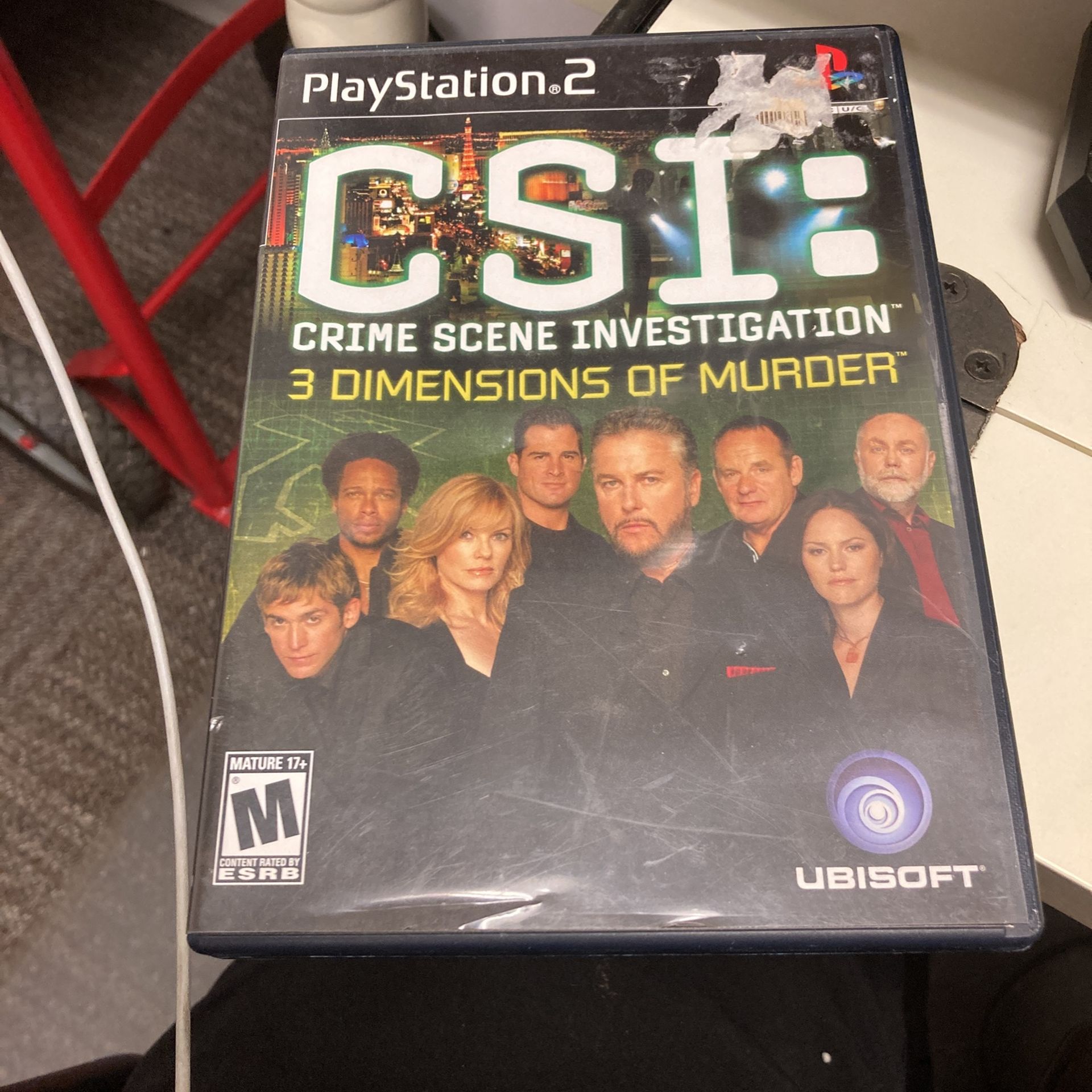 PlayStation2- CSI-3 Dimensions Of Murder