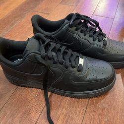 Black air force 1s