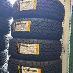 265/65R17 (4 NEW TIRES) INSTALLED AND BALANCE