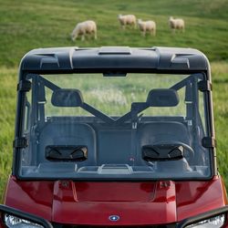 Vented Full Windshield Compatible With Polaris Ranger XP 1000 / Crew (2017-2026) & Diesel