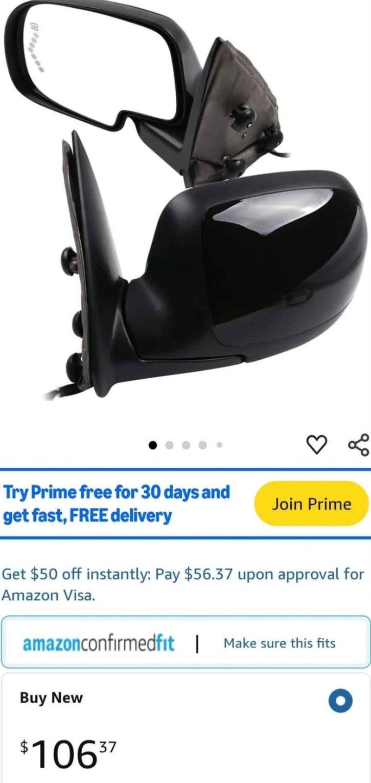 Chevy Silverado Side Mirrors