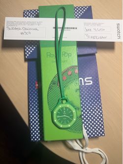AP x Swatch Royal Pop Green Eight NEW w/ Receipt
