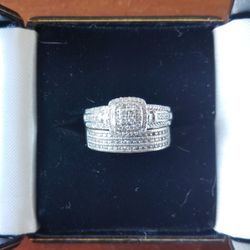 Wedding Ring Set-Reduce Pricing 