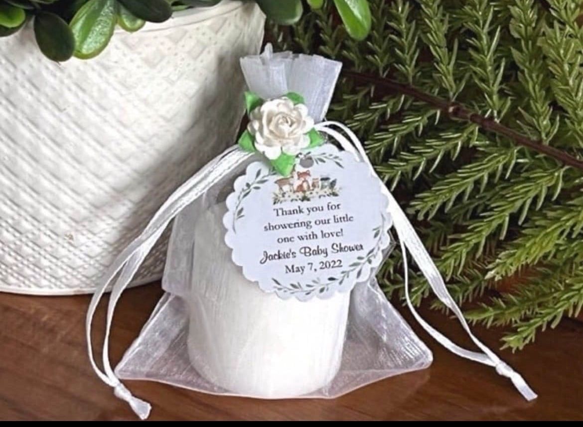 BABY SHOWER FAVORS party gift decor - Woodland Forest Animals