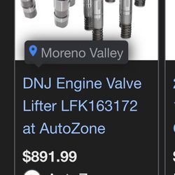 Silverado Valve Lifters