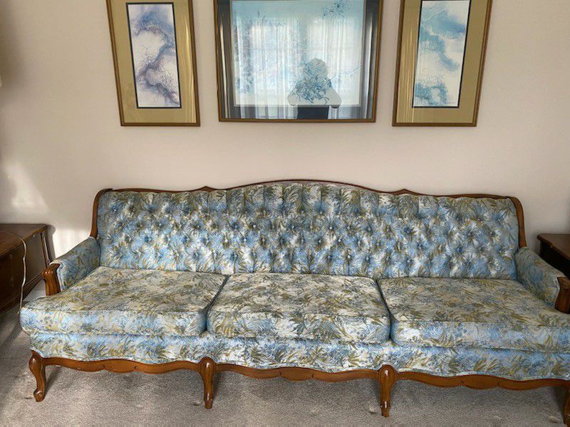 French Provincial Sofa & Chair