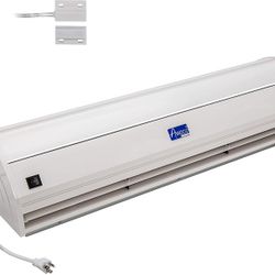 [Refurbished-A] Awoco FM3509-M-CR-A 36" Elegant 2 Speeds Air Curtain, UL Certified, 120V Unheated with an Easy-Install 