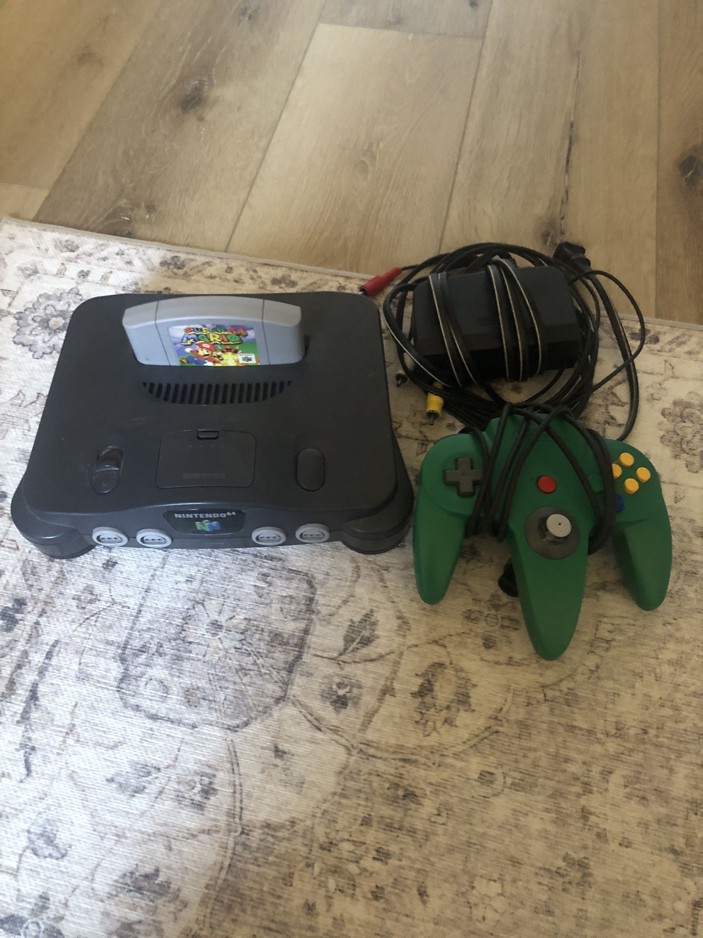 Nintendo - N64 Console- Works Great - Super Mario 64