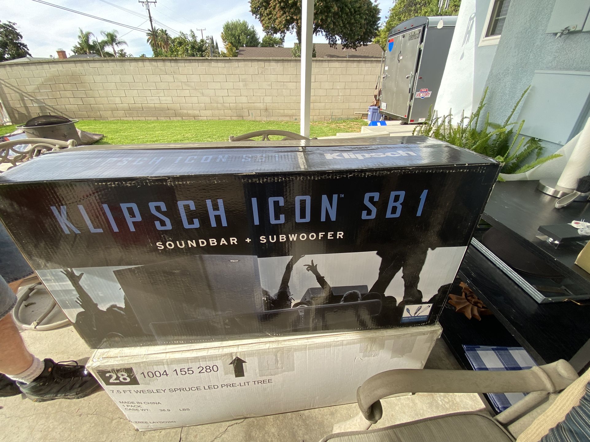 Klipsch Icon SB1 Sound Bar And Subwoofer