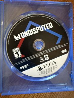 Undisputed Ps5  $30