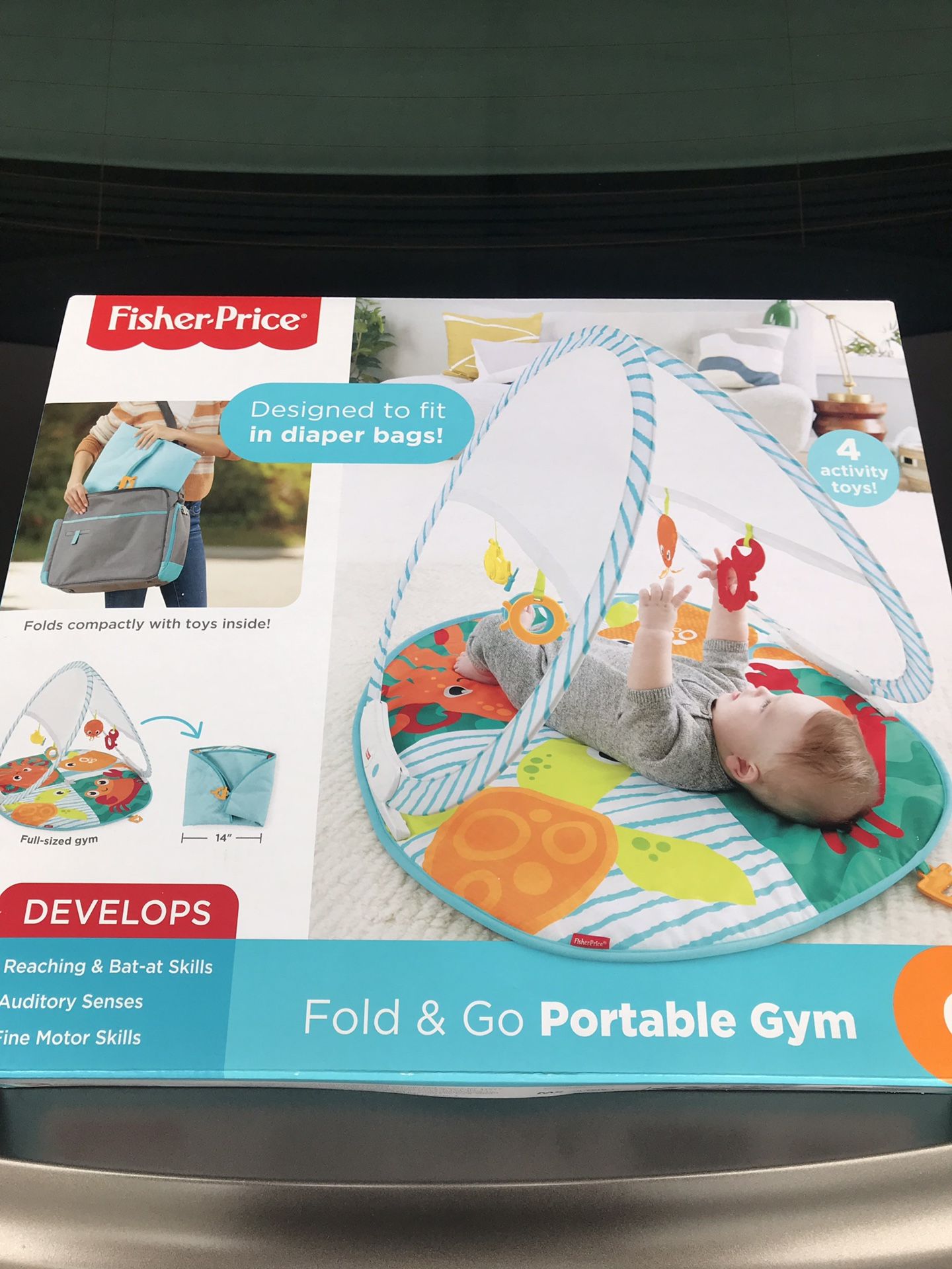 Fisher Price Fold & Go Potable Gym