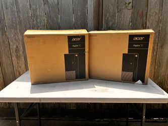 10th gen acer aspire tc Desktop PC x2