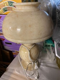 Full marble lamp for sale