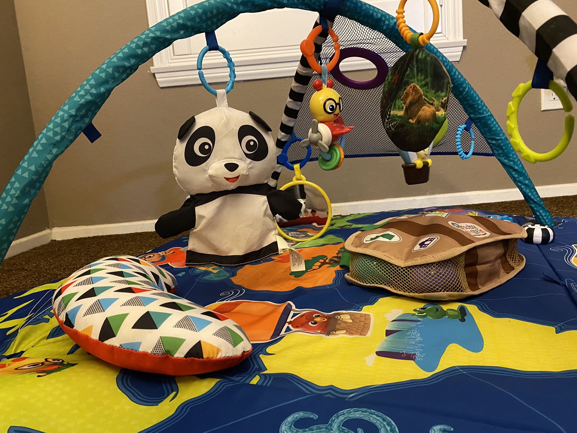 Baby einstein 5 in 1 world of discovery gym sale