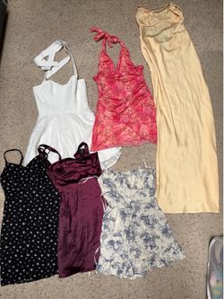 Bag of name brand clothes