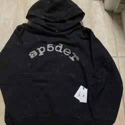 Spider Vvs Hoodie Black Size Small Brand New 